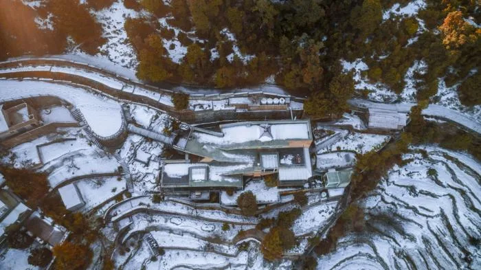 BIM Architecture | Amidst the roughness, tranquil retreat, Himalayan hill hut/Ant Studio