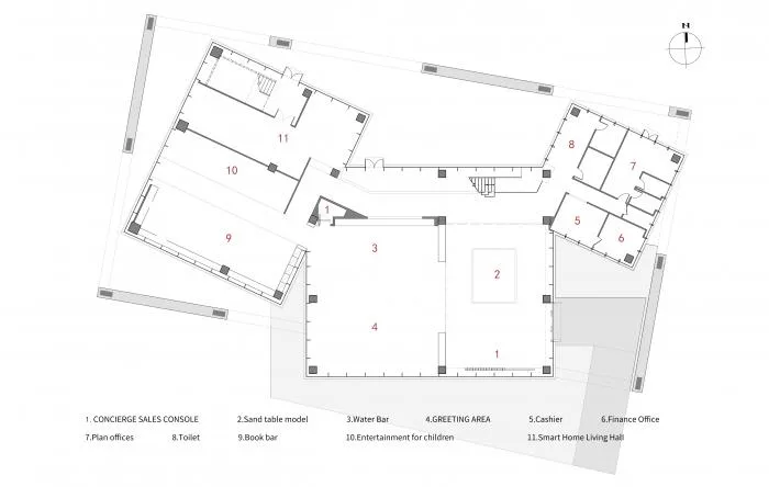 BIM Architecture | Wenlan Academy - Xi'an Sunshine City Wenlan Mansion Demonstration Zone/Tianhua Architectural Design
