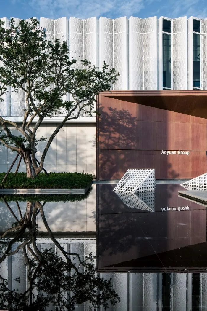BIM Architecture | Stereoscopic Deconstruction, Floating Glimpse - Aoyuan · Jadeite Landu Art Museum/HYP-ARCH by Hope Group