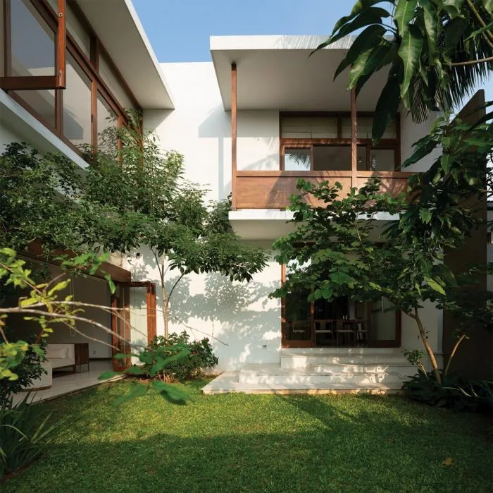 BIM architecture | Rich coffee with latte art - Kodikara Residence in Sri Lanka