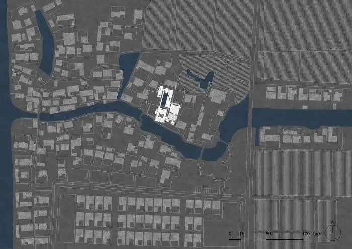 BIM Architecture | Zhangyan Cultural Center, Shanghai/Horizontal Line Design