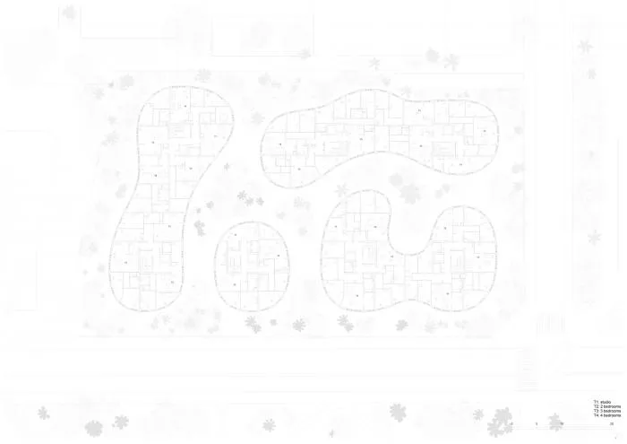 BIM Architecture | Paris 100 Social Housing Plans/SANAA