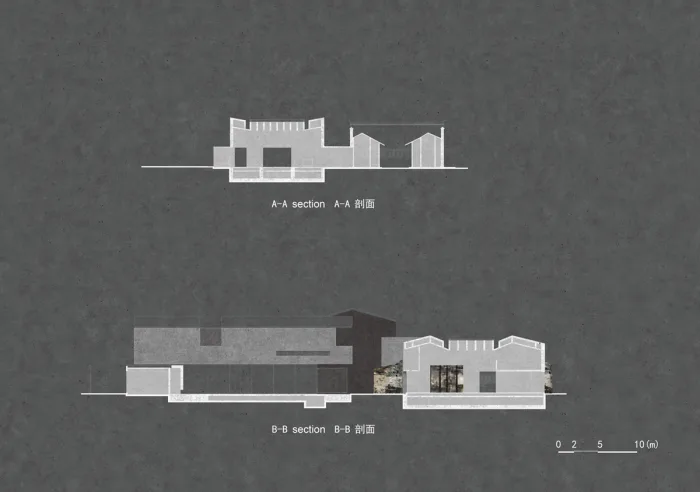 BIM Architecture | Zhangyan Cultural Center, Shanghai/Horizontal Line Design
