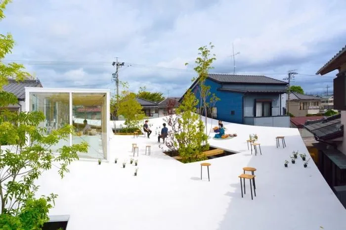 BIM Architecture | White Spaceship Cabin, Stretching with Tension, Sannuno Office/Sudio Velocity