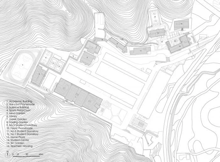 BIM Architecture | Creating Pedestrian Spaces - Shenzhen Mingde College/Yuan Plan Architectural Firm