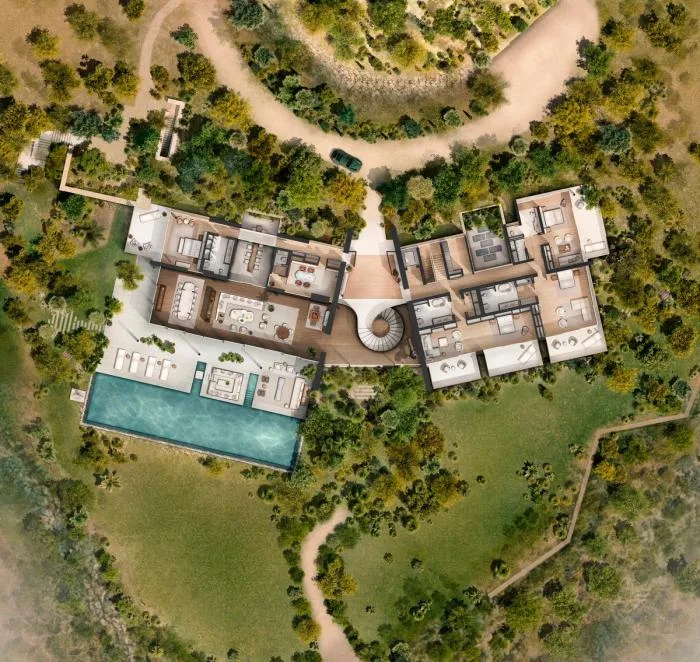 BIM Architecture | Warm Waves Flowing Quietly on the Aegean Coast: Dolunay Estate/Foster+Partners