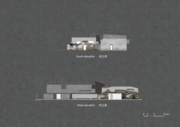 BIM Architecture | Zhangyan Cultural Center, Shanghai/Horizontal Line Design