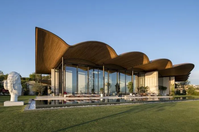 BIM Architecture | Warm Waves Flowing Quietly on the Aegean Coast: Dolunay Estate/Foster+Partners