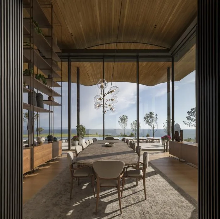 BIM Architecture | Warm Waves Flowing Quietly on the Aegean Coast: Dolunay Estate/Foster+Partners