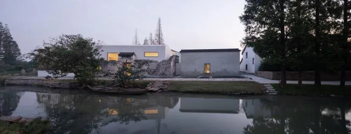 BIM Architecture | Zhangyan Cultural Center, Shanghai/Horizontal Line Design