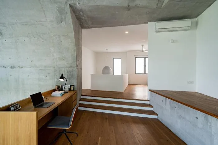 BIM Architecture | Simple yet Bold, the Small Freshness of Concrete Arched Tubes: Bewboc Residence/Fabian Tan