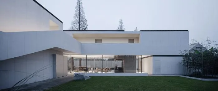 BIM Architecture | Zhangyan Cultural Center, Shanghai/Horizontal Line Design