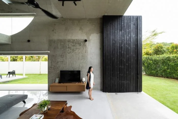 BIM Architecture | Simple yet Bold, the Small Freshness of Concrete Arched Tubes: Bewboc Residence/Fabian Tan