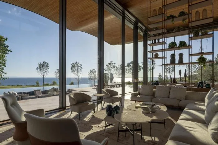 BIM Architecture | Warm Waves Flowing Quietly on the Aegean Coast: Dolunay Estate/Foster+Partners