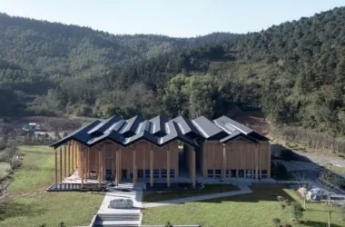 BIM Architecture: Shitang Village Internet Conference Center by Zhang Lei United Architecture-BIM WORLD