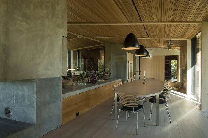 BIM Architecture | Norwegian "Staircase" Residence, Garden Home Facing the Fjord