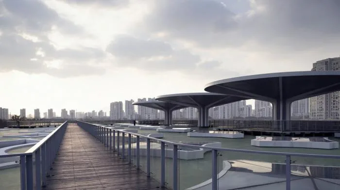 BIM Architecture | Dissolving and Dyeing: Linping Sports Park Supporting Project/Architectural Environment Design