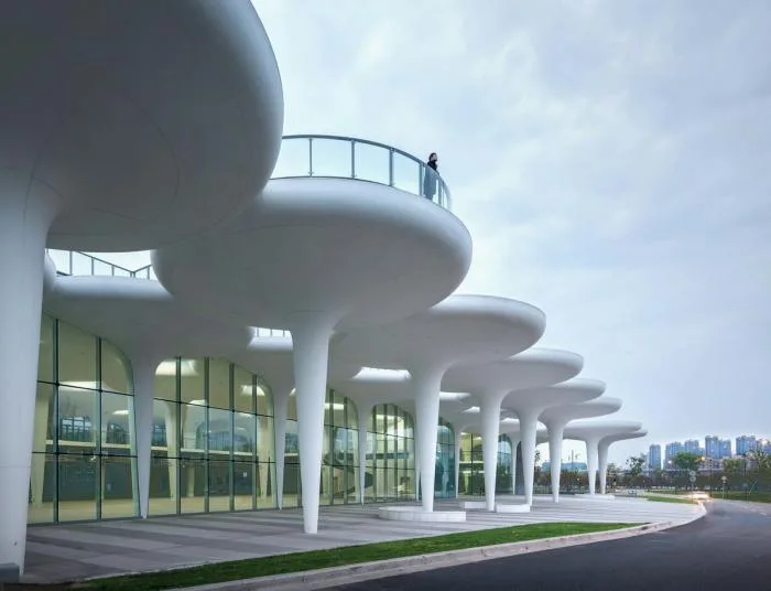 BIM Architecture | Dissolving and Dyeing: Linping Sports Park Supporting Project/Architectural Environment Design