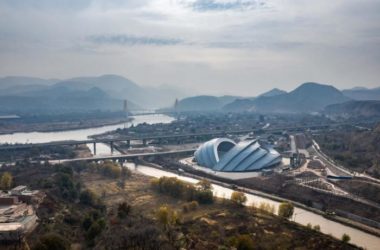 BIM Architecture: Sun Moon Relative at Huaxia Culture Exhibition Center by Qingdao Tengyuan Design Firm and ECA2-BIM WORLD