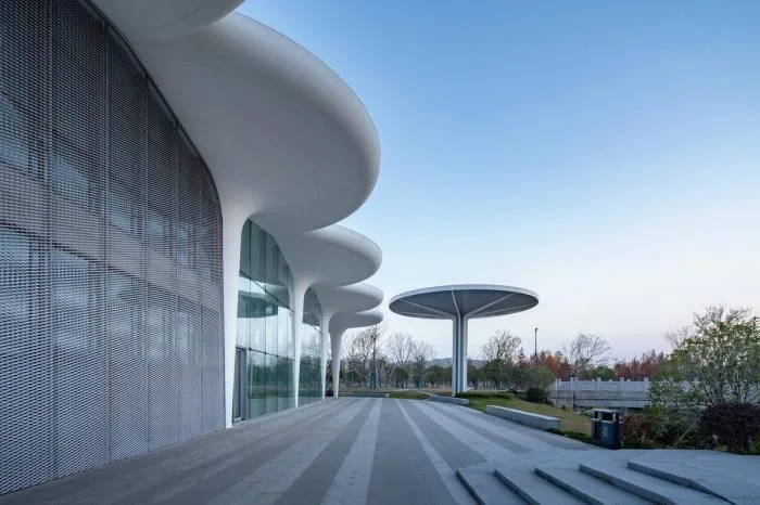 BIM Architecture | Dissolving and Dyeing: Linping Sports Park Supporting Project/Architectural Environment Design