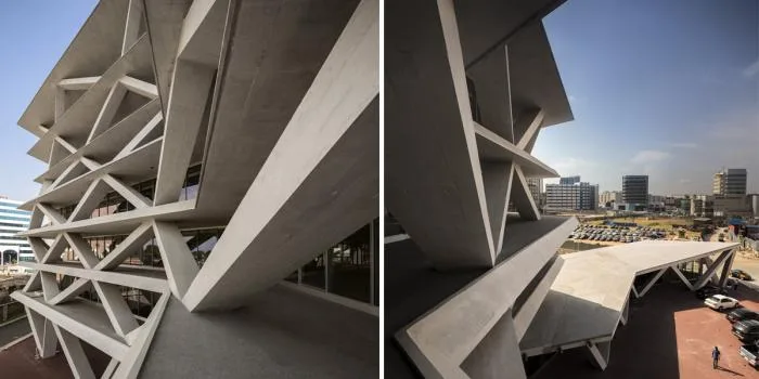BIM Architecture | Ecological Landmark of Accra, known as the 'Gateway to West Africa', One Airport Square/MCA Architecture Firm