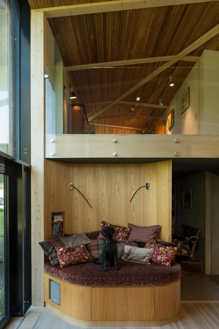 BIM Architecture | Norwegian "Staircase" Residence, Garden Home Facing the Fjord
