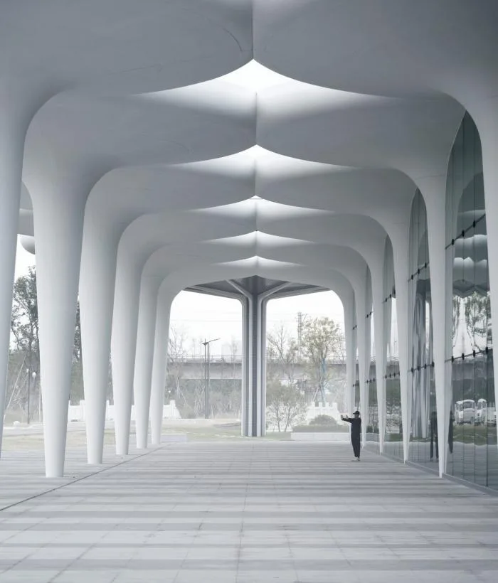 BIM Architecture | Dissolving and Dyeing: Linping Sports Park Supporting Project/Architectural Environment Design