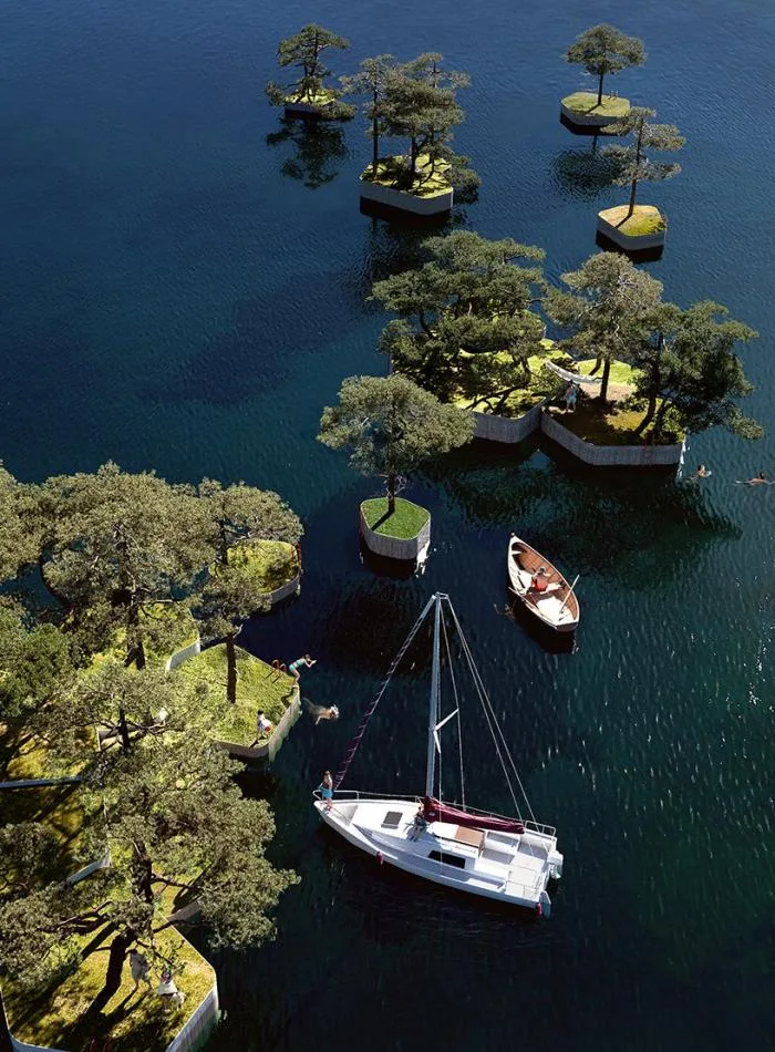BIM Architecture | Copenhagen Floating 'Islands'