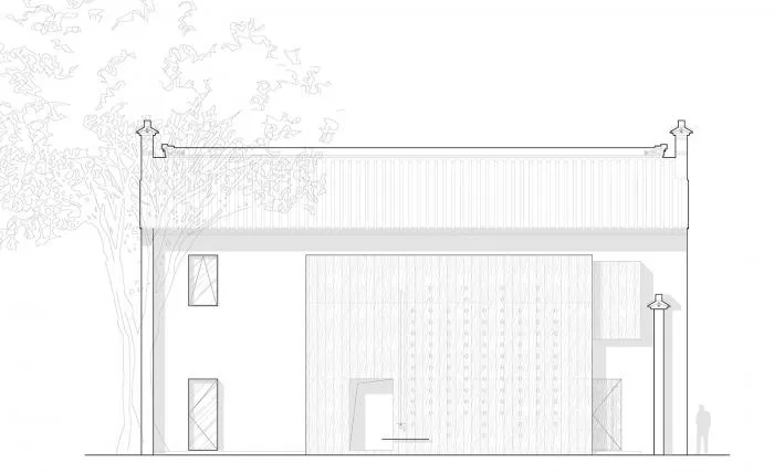 BIM architecture | Creating a modern and warm space under white walls and black tiles, Zhishe Nanchan Guanshui Hotel/Benzhe Architecture