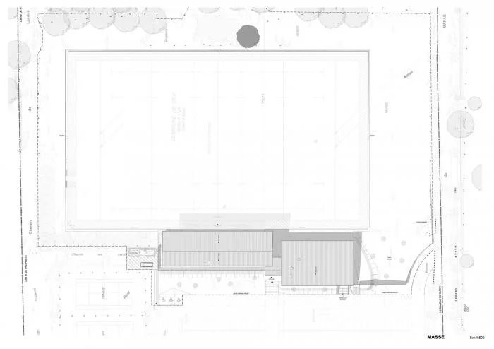 BIM Architecture | Butterflies lightly falling on the farm grass: Ger Stadium