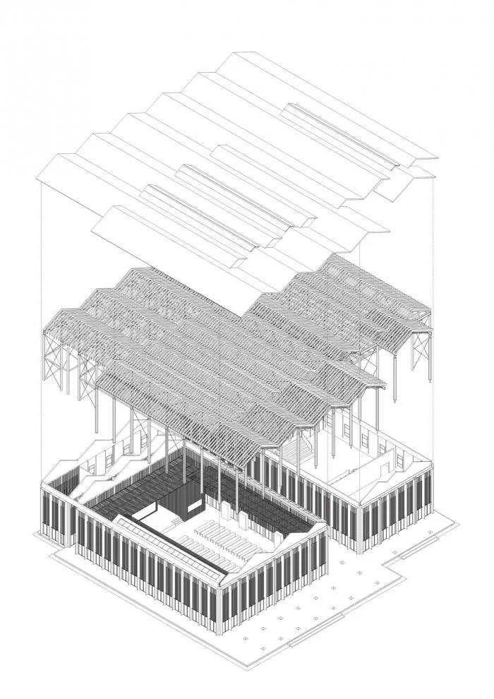 BIM Architecture | Shitang Village Internet Conference Center/Zhang Lei United Architecture Firm