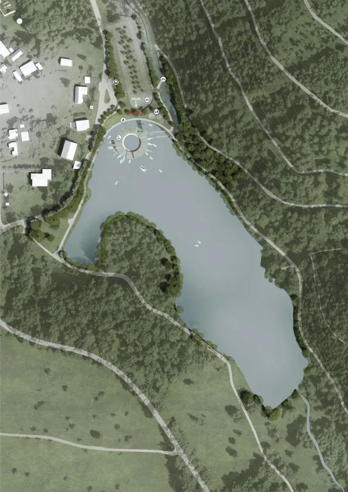 BIM architecture | Fishing boats on forest lakes: Land Ahoy