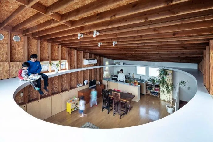BIM Architecture | Japanese "Elliptical Ceiling" Residential Buildings