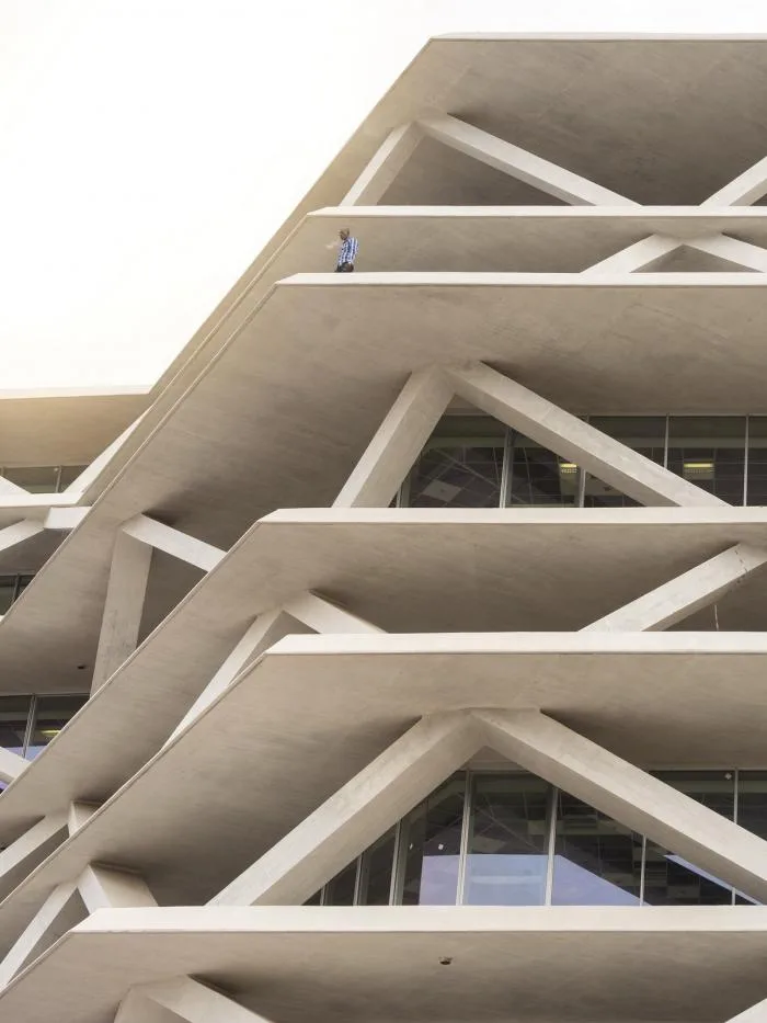 BIM Architecture | Ecological Landmark of Accra, known as the 'Gateway to West Africa', One Airport Square/MCA Architecture Firm
