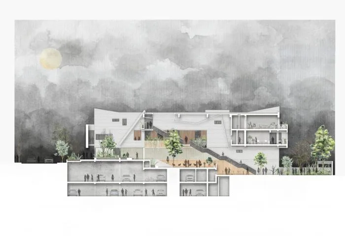 BIM Architecture | Transparent Breathing Under the Surface: Ecuador Natural Building