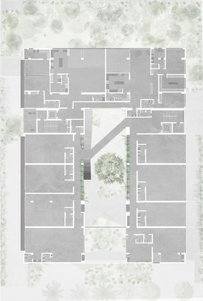 BIM Architecture | Transparent Breathing Under the Surface: Ecuador Natural Building