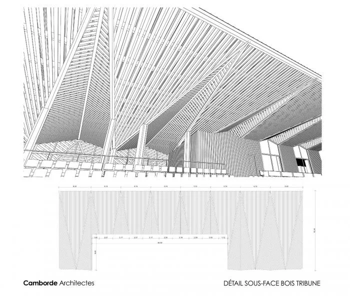 BIM Architecture | Butterflies lightly falling on the farm grass: Ger Stadium