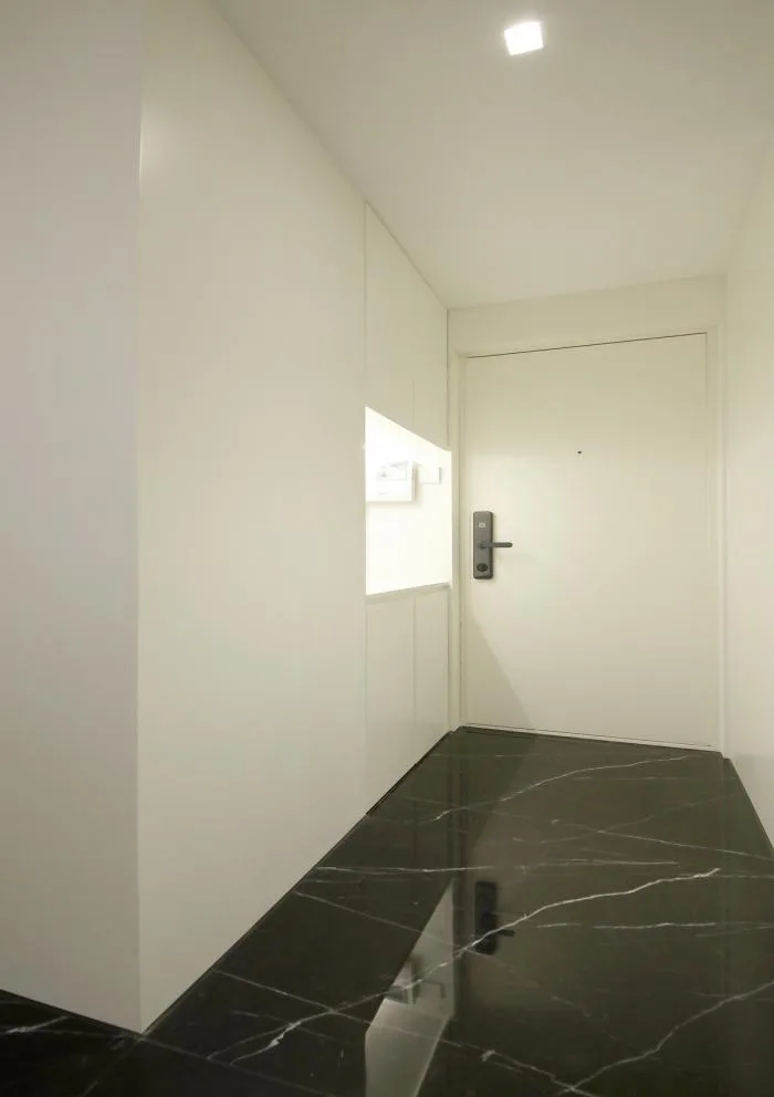 BIM Architecture | 46 ㎡ Beijing Old House Renovation, Minimalist Space for 90s Single Girls/Nameless Creativity Alliance