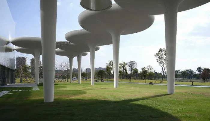 BIM Architecture | Dissolving and Dyeing: Linping Sports Park Supporting Project/Architectural Environment Design