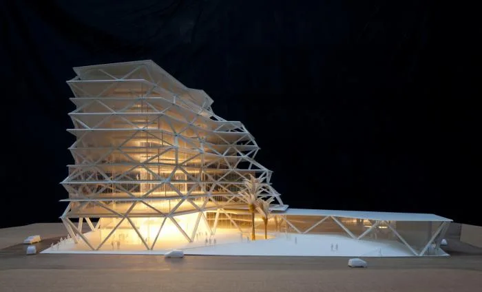 BIM Architecture | Ecological Landmark of Accra, known as the 'Gateway to West Africa', One Airport Square/MCA Architecture Firm