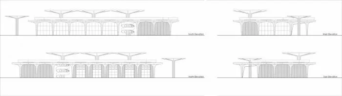 BIM Architecture | Dissolving and Dyeing: Linping Sports Park Supporting Project/Architectural Environment Design