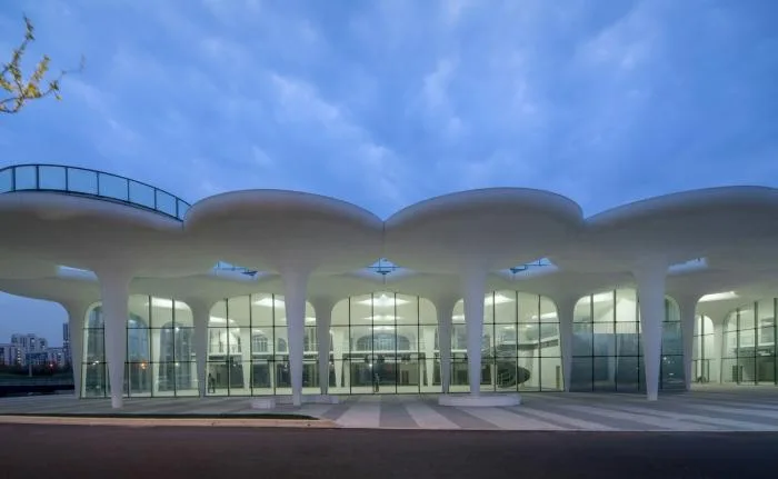 BIM Architecture | Dissolving and Dyeing: Linping Sports Park Supporting Project/Architectural Environment Design