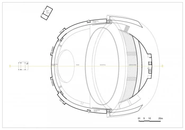 BIM Architecture | Sun Moon Relative, Huaxia Culture Exhibition Center/Qingdao Tengyuan Design Firm+ECA2