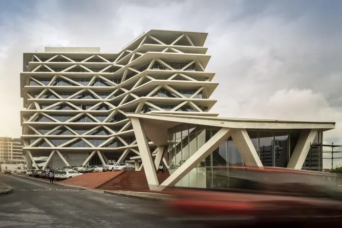 BIM Architecture | Ecological Landmark of Accra, known as the 'Gateway to West Africa', One Airport Square/MCA Architecture Firm