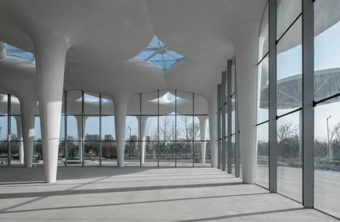 BIM Architecture | Dissolving and Dyeing: Linping Sports Park Supporting Project/Architectural Environment Design