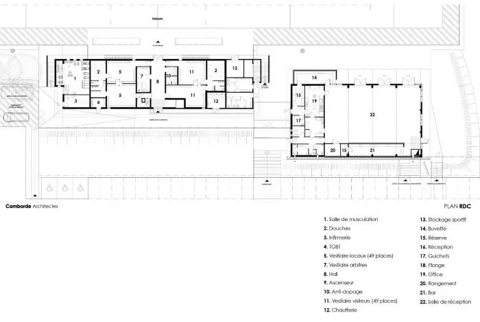 BIM Architecture | Butterflies lightly falling on the farm grass: Ger Stadium