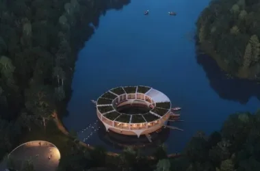 BIM Architecture: Fishing Boats on Tranquil Forest Lakes-BIM WORLD