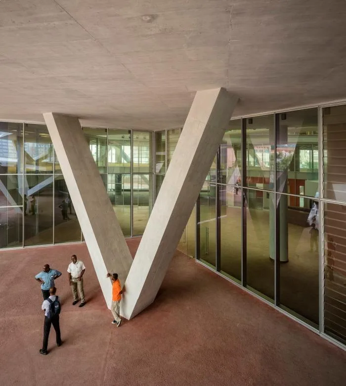 BIM Architecture | Ecological Landmark of Accra, known as the 'Gateway to West Africa', One Airport Square/MCA Architecture Firm