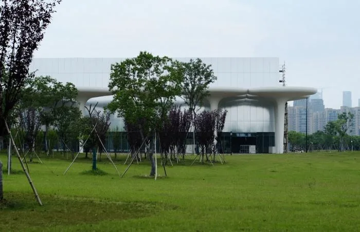 BIM Architecture | Dissolving and Dyeing: Linping Sports Park Supporting Project/Architectural Environment Design
