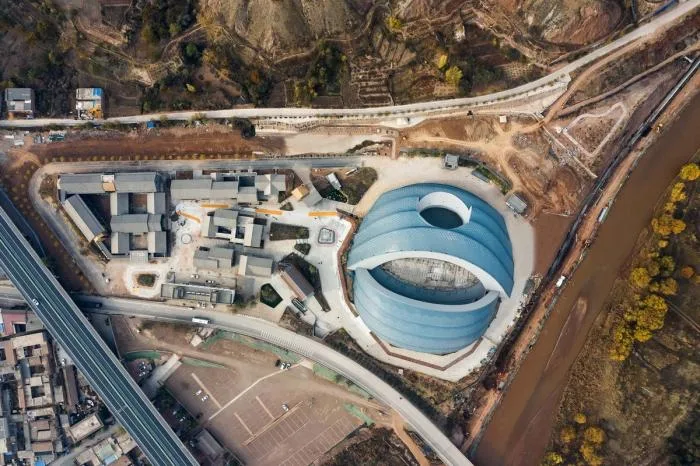 BIM Architecture | Sun Moon Relative, Huaxia Culture Exhibition Center/Qingdao Tengyuan Design Firm+ECA2